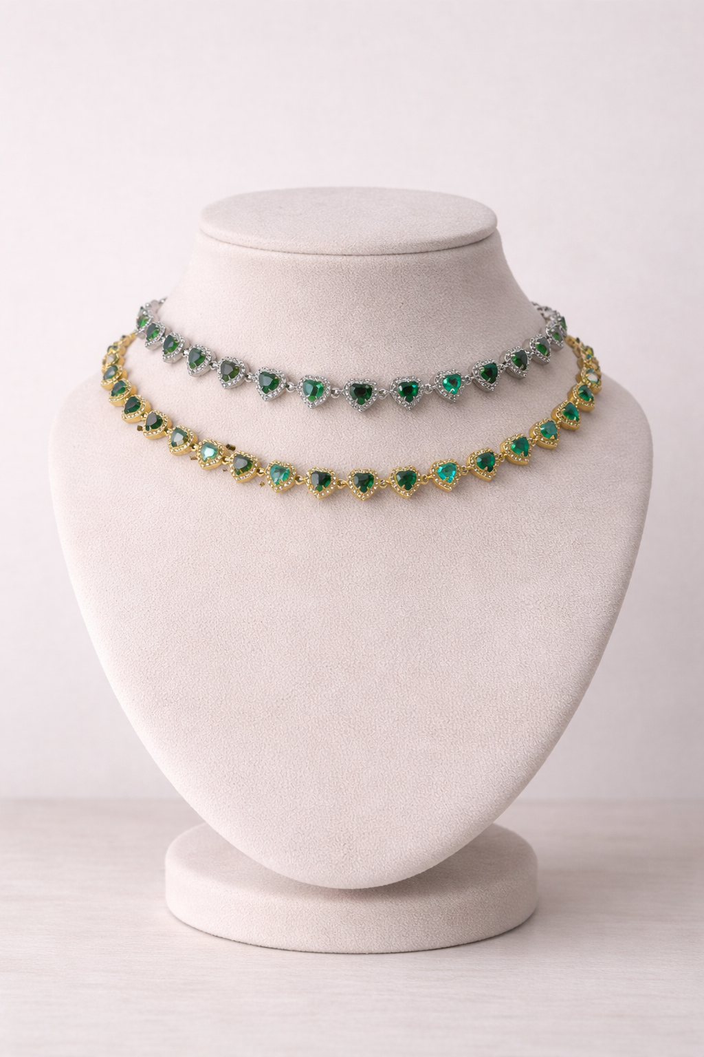 Collana pretty love green