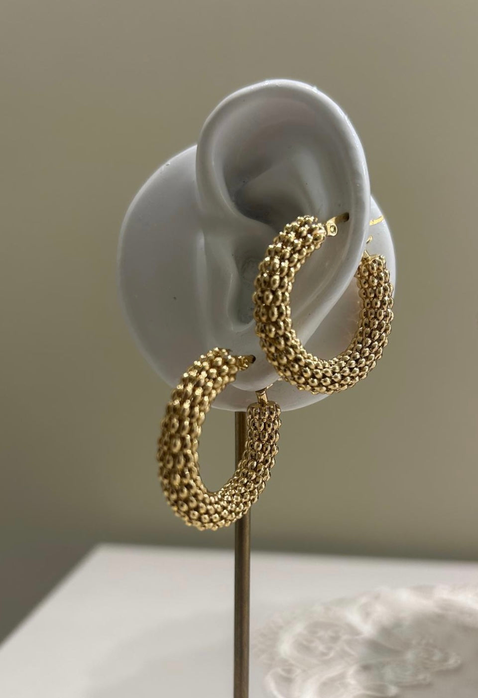 Orecchini intrecci d’oro