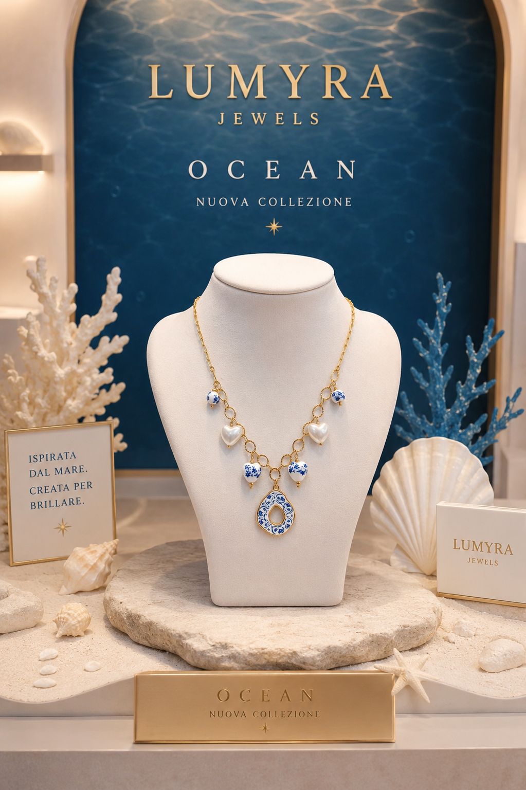 Collana blue marine