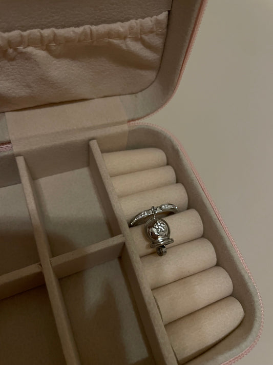 Anello campanella stellina zirconata