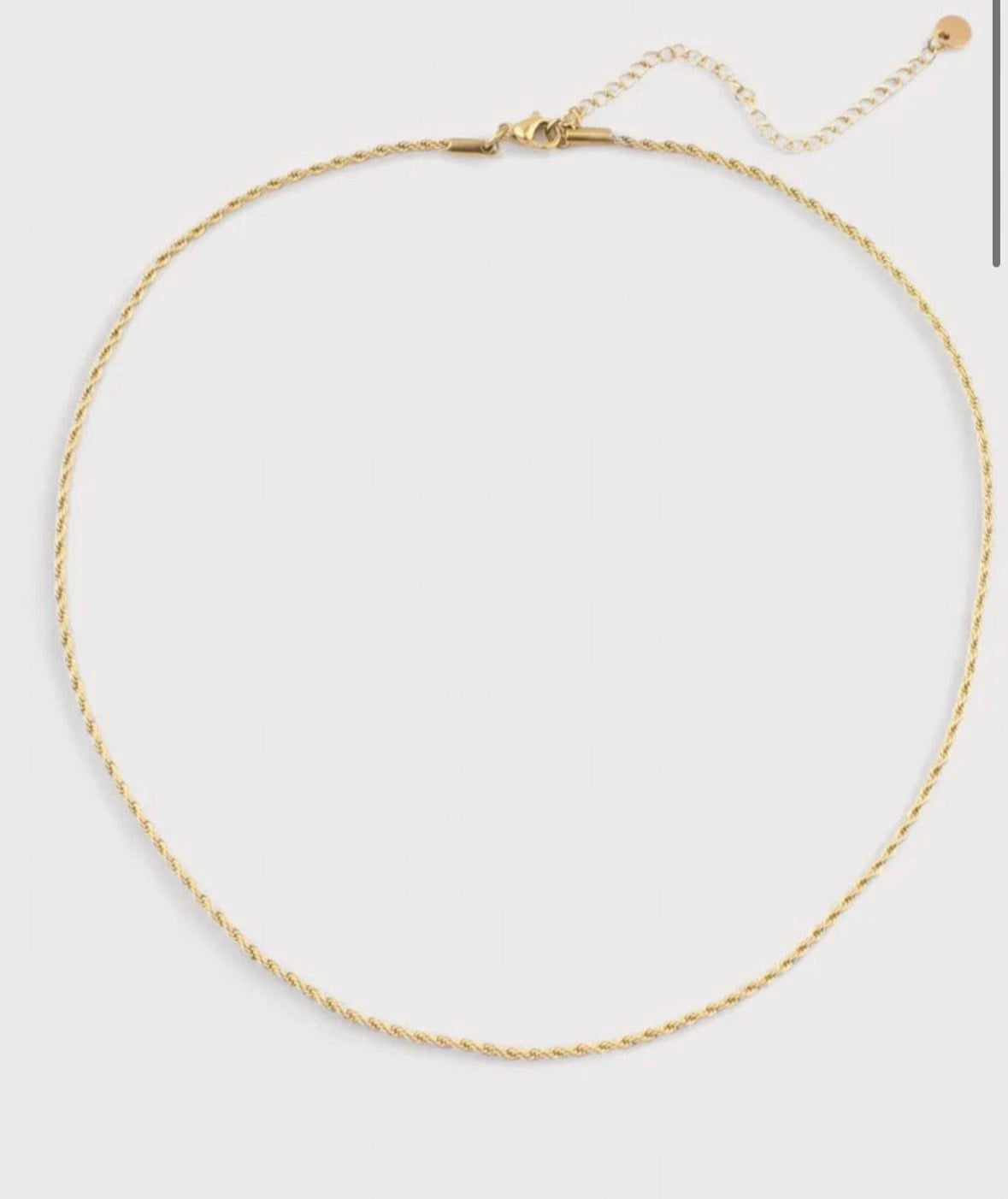 Collana cordoncino slim