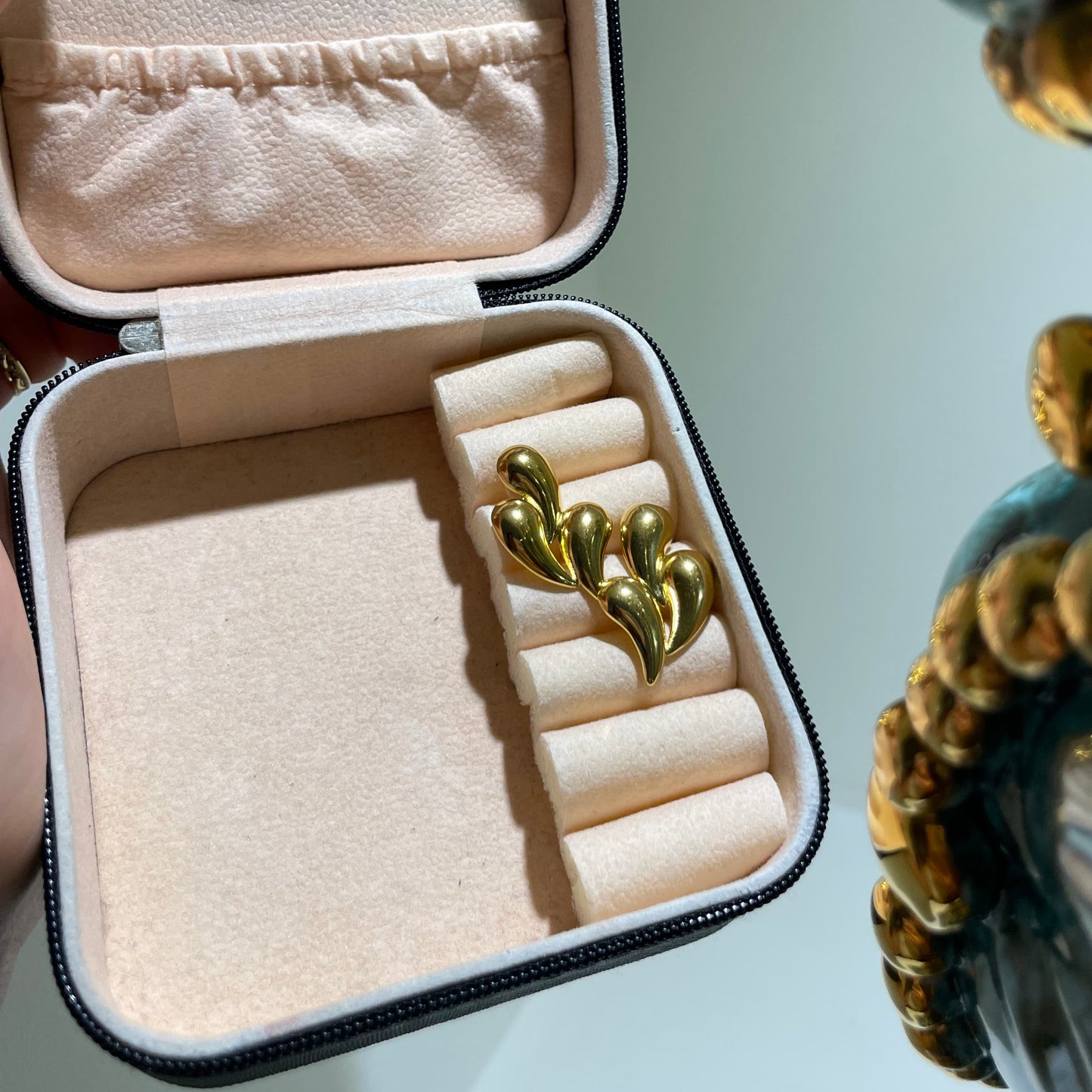 Orecchini gocce di luce