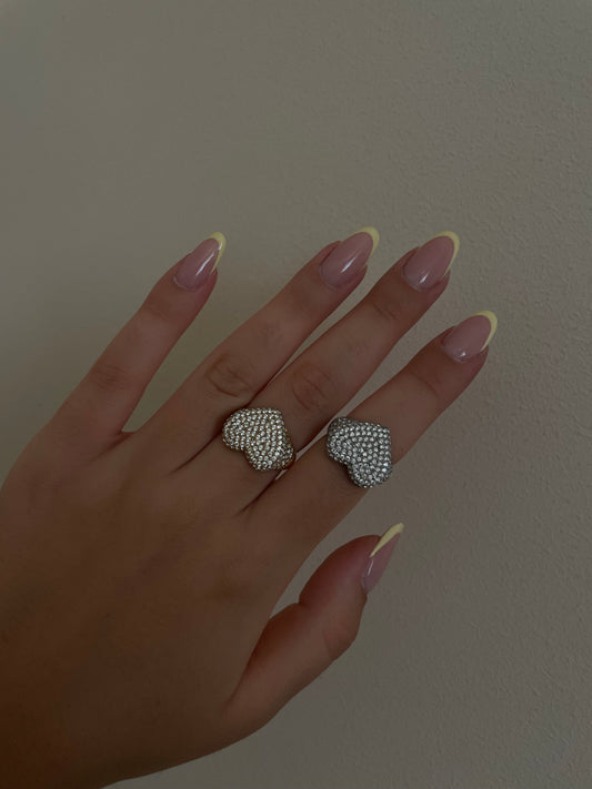 Anello cuore luxury