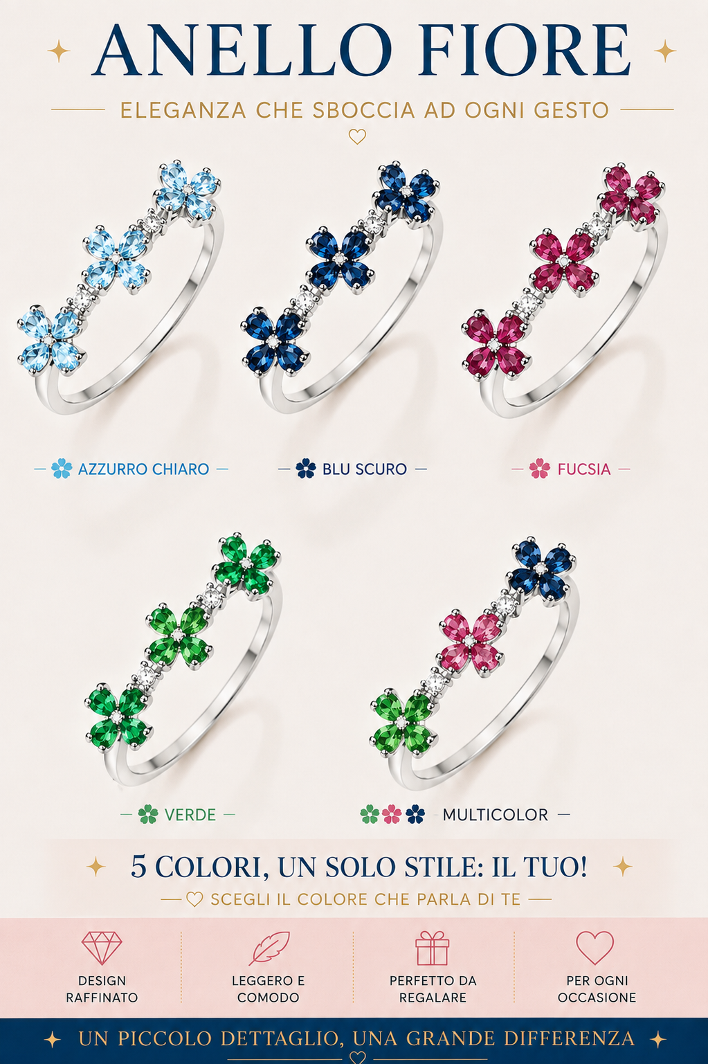 Anello flower