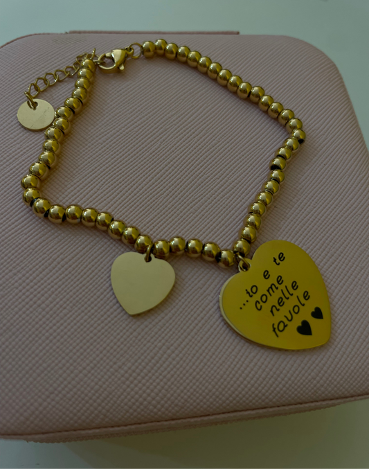 Bracciale.. io e te come nelle favole