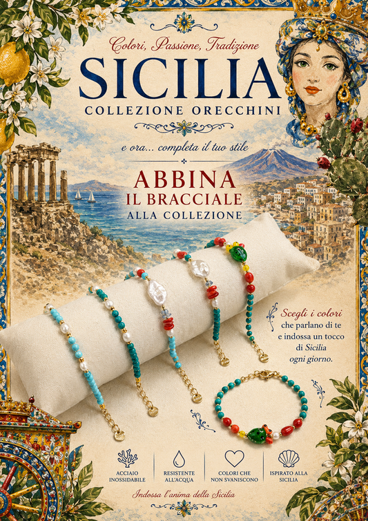 Bracciale sicilia bedda