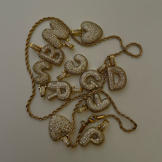 Ciondolo collana letterina