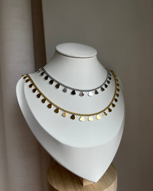 Collana multi cuoricino