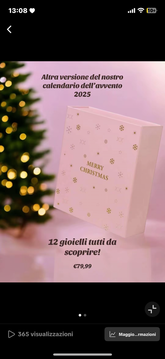 Calendario dell’avvento 2025