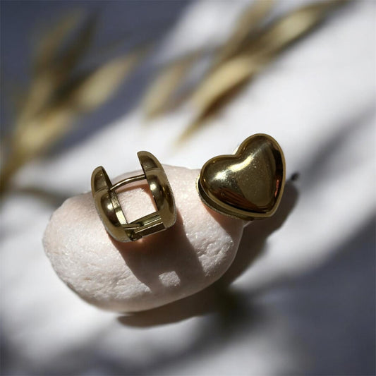 Orecchini love clip