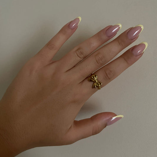 Anello fiocchetto vintage